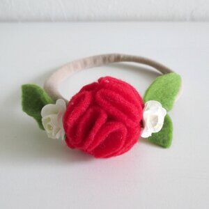 New Born Felt Flower Headband